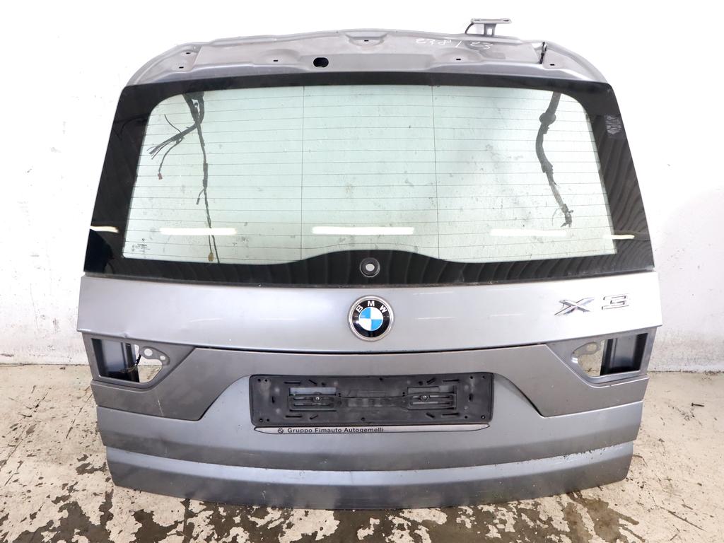 41003452197 PORTELLONE COFANO POSTERIORE BAULE BMW X3 E83 2.0 D 4X4 110KW 6M 5P (2007) RICAMBIO USATO CON LUNOTTO
