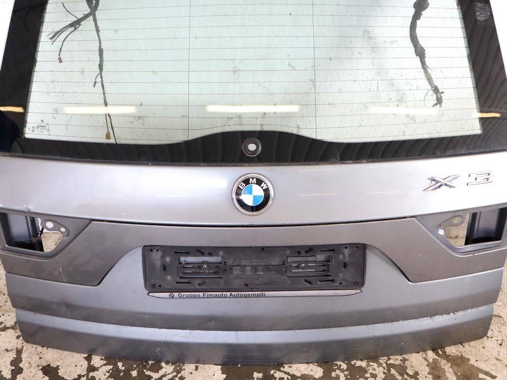 41003452197 PORTELLONE COFANO POSTERIORE BAULE BMW X3 E83 2.0 D 4X4 110KW 6M 5P (2007) RICAMBIO USATO CON LUNOTTO