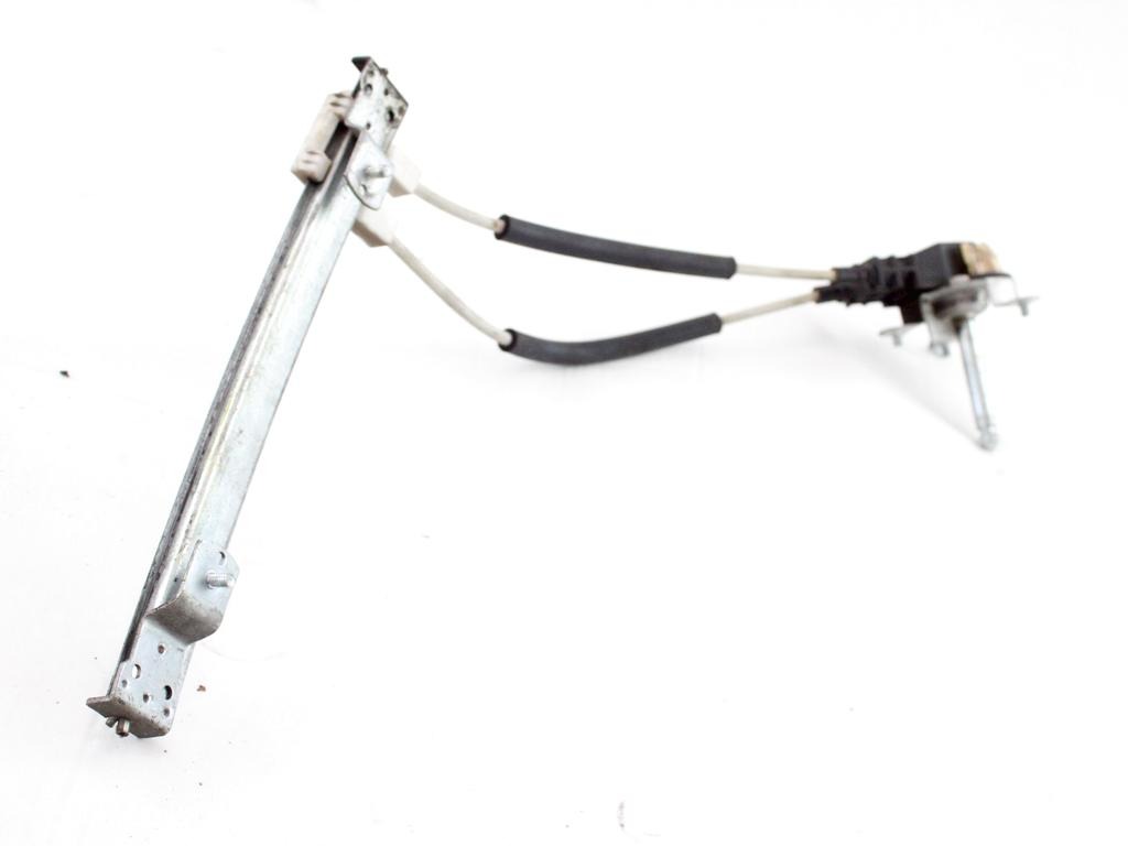 46556826 MECCANISMO ALZA-VETRO ALZA-CRISTALLO PORTA POSTERIORE DESTRA MANUALE ALFA ROMEO 147 R 1.9 D 88KW 5M 5P (2007) RICAMBIO USATO