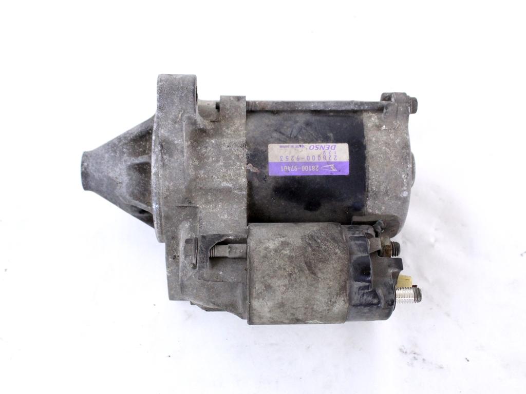 28100-97401 MOTORINO AVVIAMENTO DAIHATSU MATERIA 1.5 B 76KW AUT 5P (2007) RICAMBIO USATO
