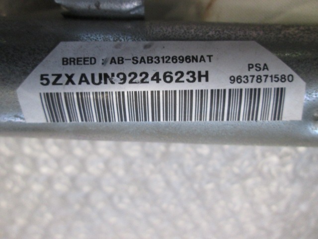 ZRACNA BLAZINA GLAVA LEVA OEM N. 9637871580 ORIGINAL REZERVNI DEL PEUGEOT 307 3A/B/C/E/H BER/SW/CABRIO (2001 - 2009) DIESEL LETNIK 2002
