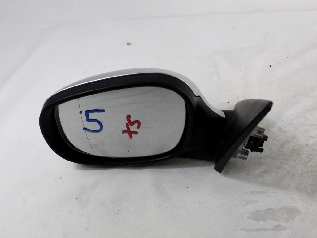 51167282527 SPECCHIETTO RETROVISORE ESTERNO SINISTRO CONNETTORE 5 PIN BMW SERIE 3 318 D E91 SW 2.0 D 105KW 6M 5P (2009) RICAMBIO USATO