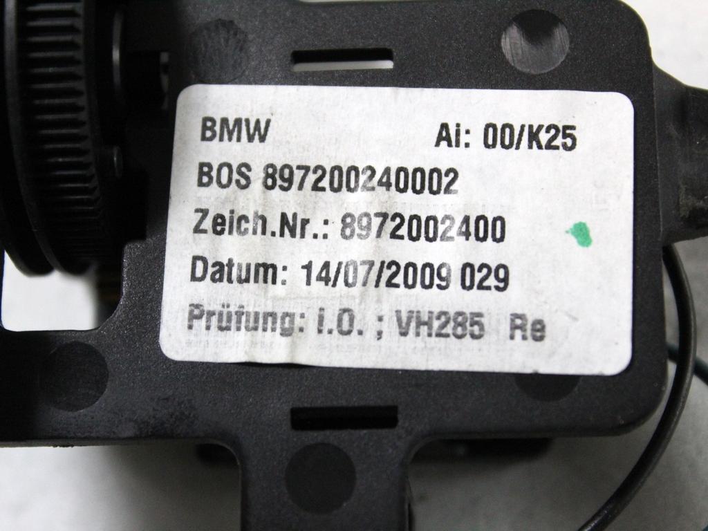 8972002400 MOTORINO SOLLEVAMENTO TELO AVVOLGIBILE LATO DESTRO BMW SERIE 3 318 D E91 SW 2.0 D 105KW 6M 5P (2009) RICAMBIO USATO 897200240002