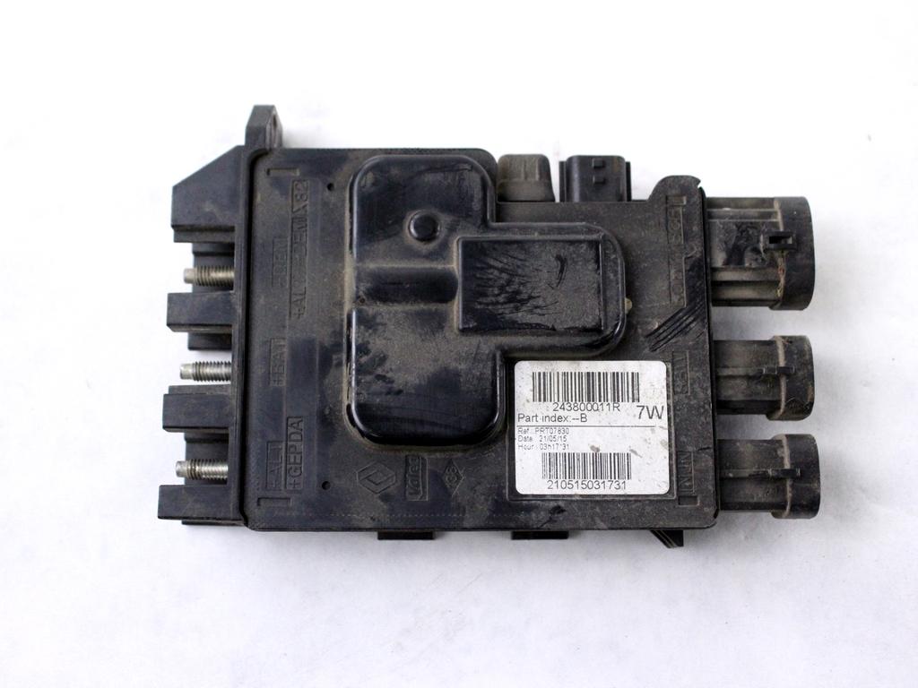 243800011R CENTRALINA BATTERIA RENAULT MEGANE 3 SW 1.5 D 81KW 6M 5P (2015) RICAMBIO USATO