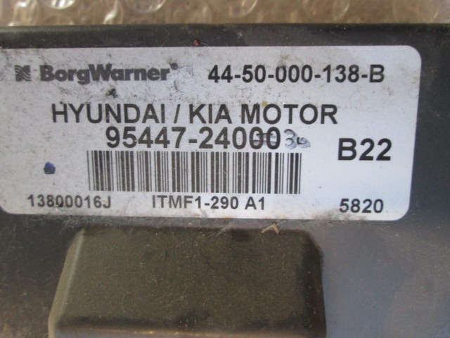 KRMILNA ENOTA AVTOMATSKI MENJALNIK OEM N.  ORIGINAL REZERVNI DEL KIA SPORTAGE KM MK2 (2004 - 2010)DIESEL LETNIK 2006