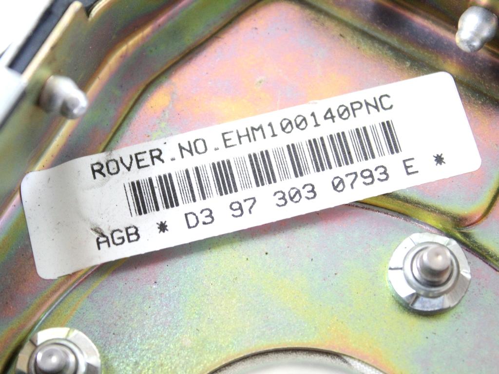 EHM100140PNC AIRBAG VOLANTE GUIDATORE ROVER 400 1.4 B 76KW 5M 5P (1998) RICAMBIO USATO