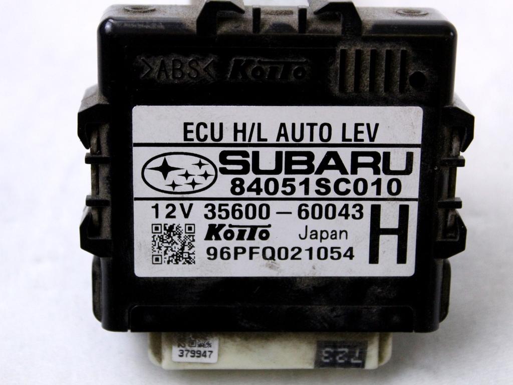 84051SC010 CENTRALINA LUCI E FARI SUBARU FORESTER 2.0 D 4X4 108KW 6M 5P (2009) RICAMBIO USATO