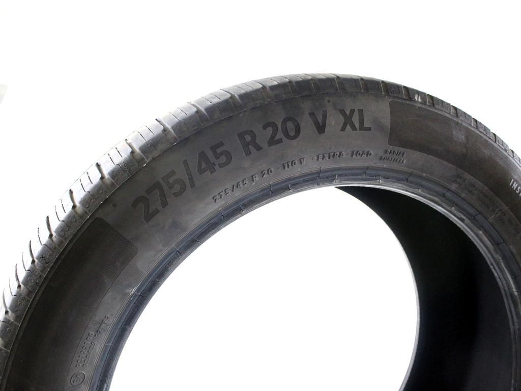 275/45 R20 110V XL CONTINENTAL ECOCONTACT 6 5.24MM A3221 PNEUMATICI ESTIVI (QUANTITA' 2 GOMME)