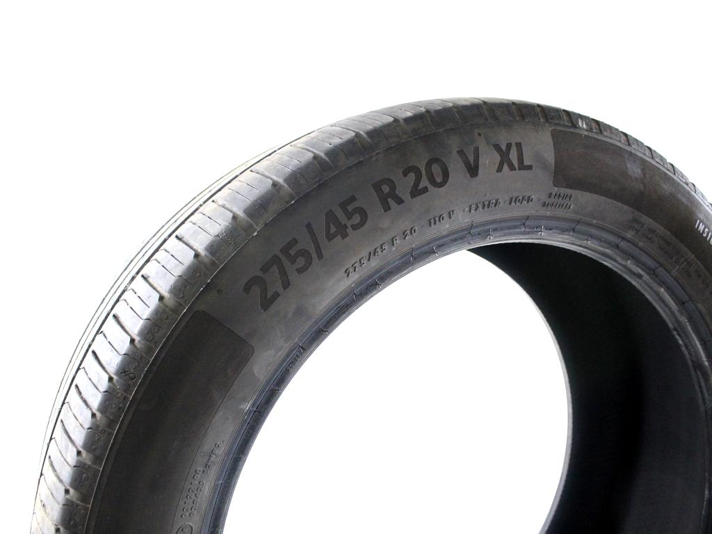 275/45 R20 110V XL CONTINENTAL ECOCONTACT 6 5.24MM A3221 PNEUMATICI ESTIVI (QUANTITA' 2 GOMME)