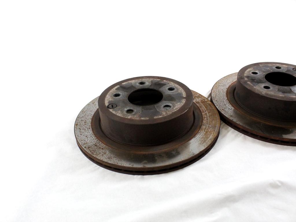 432068H305 COPPIA DISCHI FRENO POSTERIORI NISSAN QASHQAI +2 2.0 D 4X4 110KW AUT 5P (2010) RICAMBIO USATO 