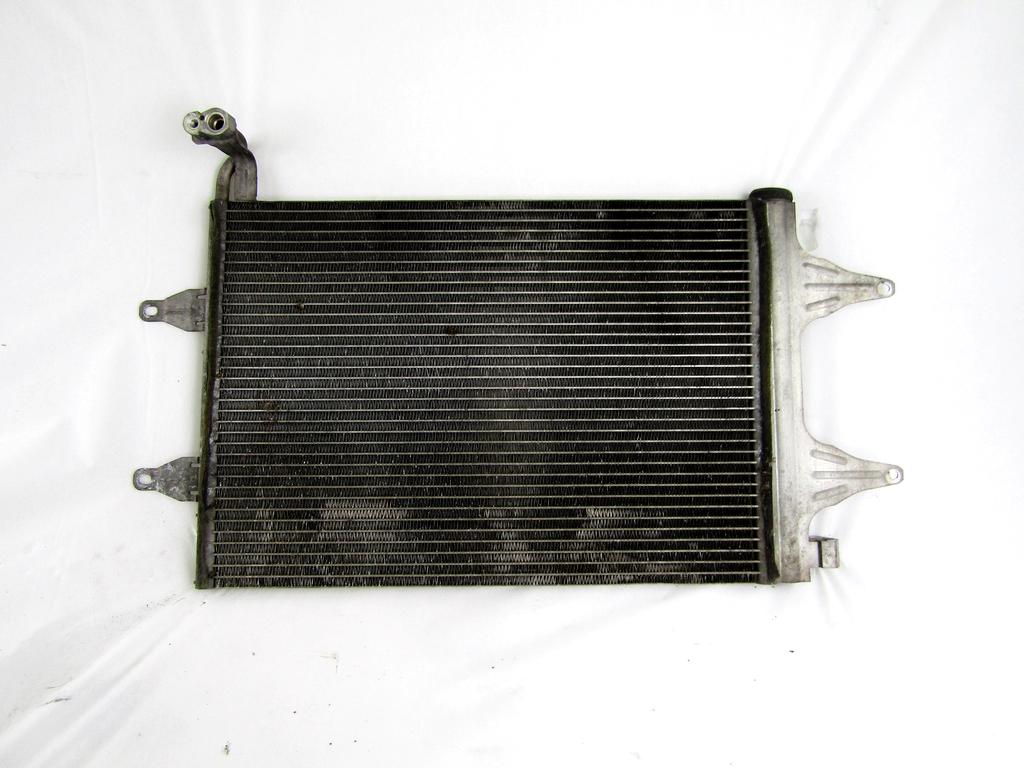 6Q0820411K CONDENSATORE RADIATORE CLIMATIZZATORE CLIMA A/C VOLKSWAGEN FOX 1.4 D 51KW 5M 3P (2007) RICAMBIO USATO