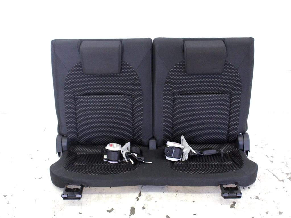 89601EY10A COPPIA SEDILI POSTERIORI TERZA FILA NISSAN QASHQAI +2 2.0 D 4X4 110KW AUT 5P (2010) RICAMBIO USATO CON CINTURE DI SICUREZZA 89651EY10A