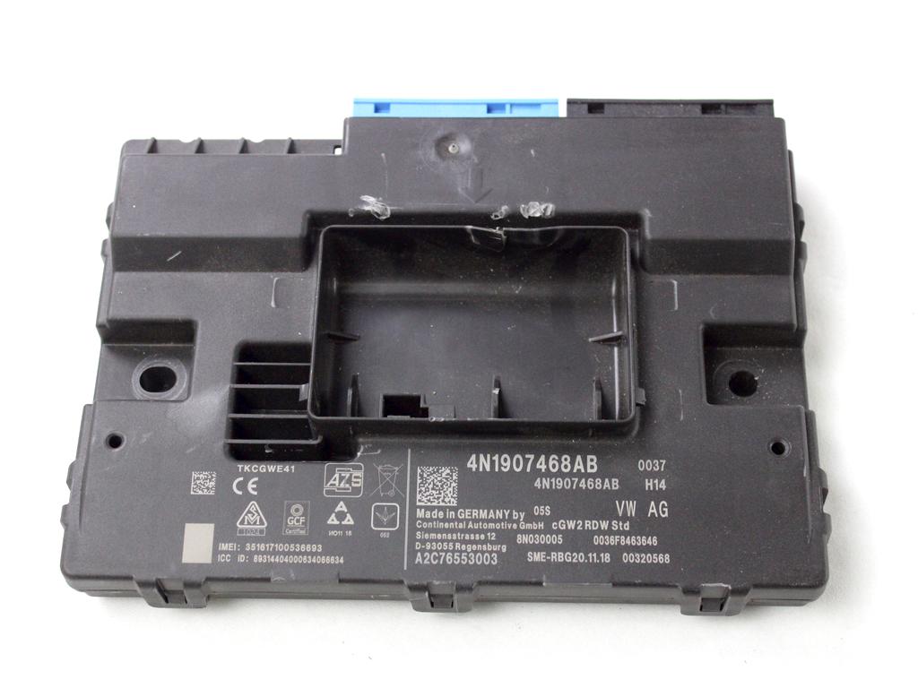 4N1907468AB CENTRALINA GATEWAY AUDI A7 C8 3.0 I 210KW 4X4 5P AUT (2019) RICAMBIO USATO