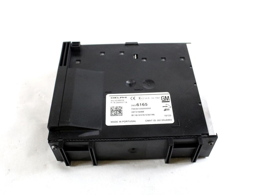 28493718 CENTRALINA MULTIMEDIALE SISTEMA DI NAVIGAZIONE SATELLITARE SILVERBOX OPEL ASTRA K SW 1.6 D 81KW 6M 5P (2016) RICAMBIO USATO 39026165