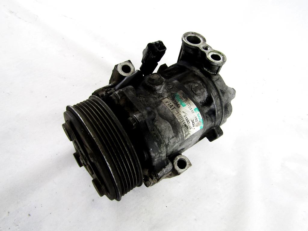 51893889 COMPRESSORE CLIMATIZZATORE CLIMA A/C FIAT PUNTO 1.3 D 55KW 5M 5P (2014) RICAMBIO USATO