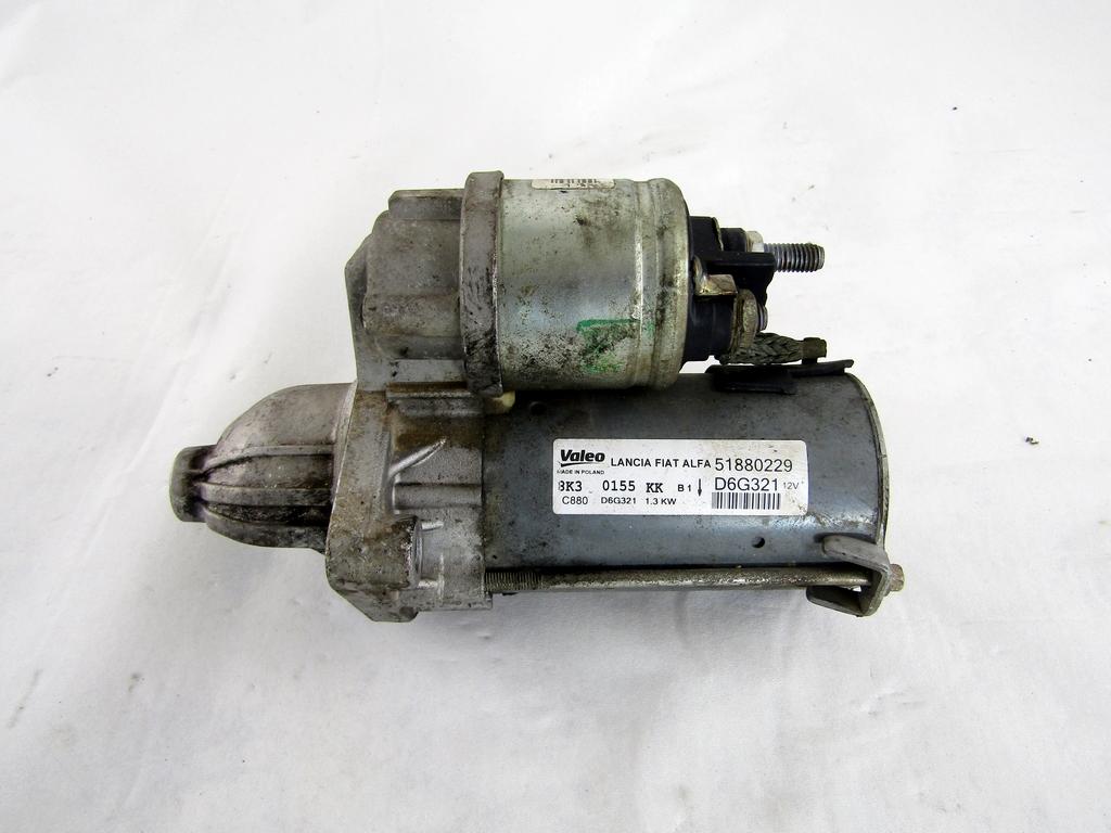 51880229 MOTORINO AVVIAMENTO FIAT PUNTO 1.3 D 55KW 5M 5P (2014) RICAMBIO USATO
