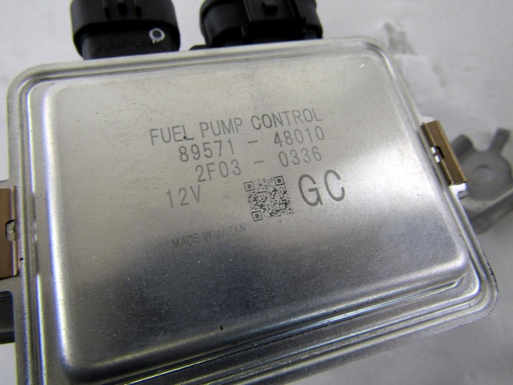 89571-48010 CENTRALINA POMPA CARBURANTE TOYOTA RAV 4 2.5 I 131KW AUT 5P (2022) RICAMBIO USATO