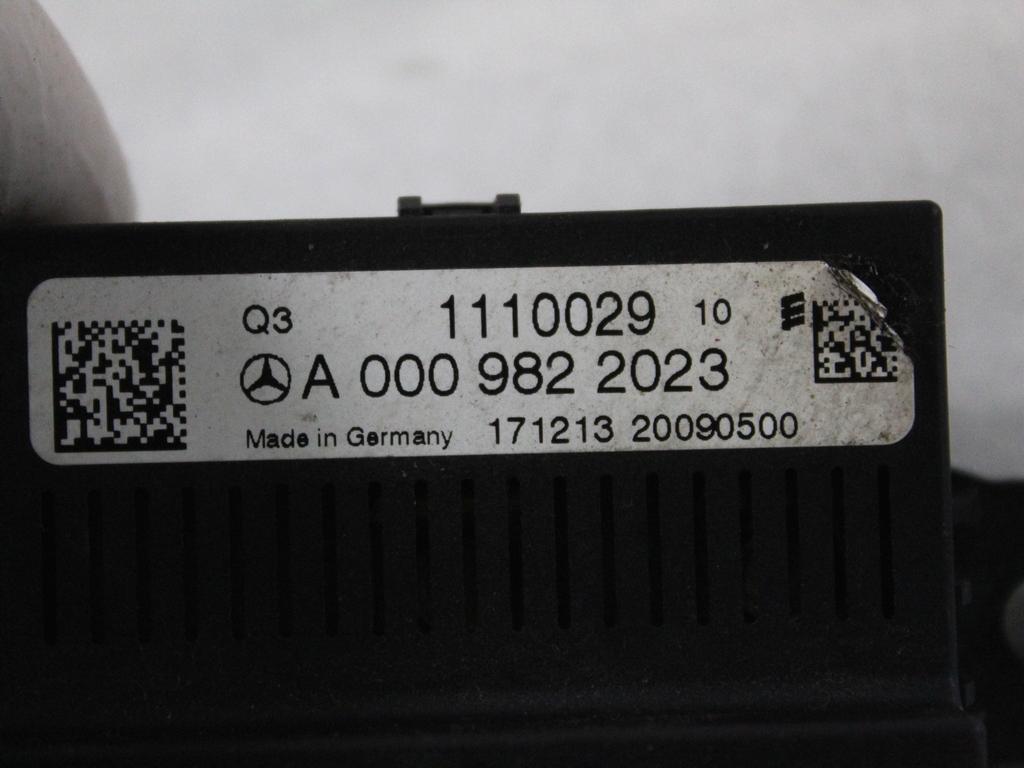 A0009822023 CENTRALINA RELÈ BATTERIA MERCEDES CLASSE A 180 W176 1.5 D 80KW 6M 5P (2014) RICAMBIO USATO