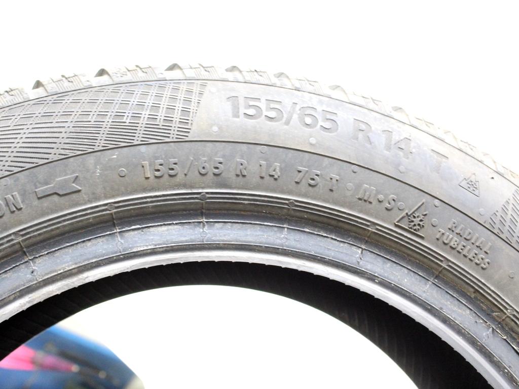 155/65 R14 75T CONTINENTAL WINTER CONTACT TS860 7.44MM A4520 PNEUMATICO INVERNALE M+S (QUANTITA' 4 GOMME)