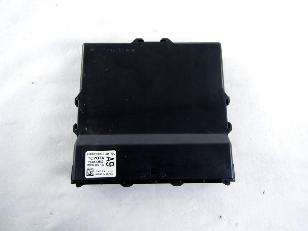 89981-42580 CENTRALINA INVERTER CONVERTITORE CORRENTE CONTINUA TOYOTA RAV 4 2.5 I 131KW AUT 5P (2022) RICAMBIO USATO