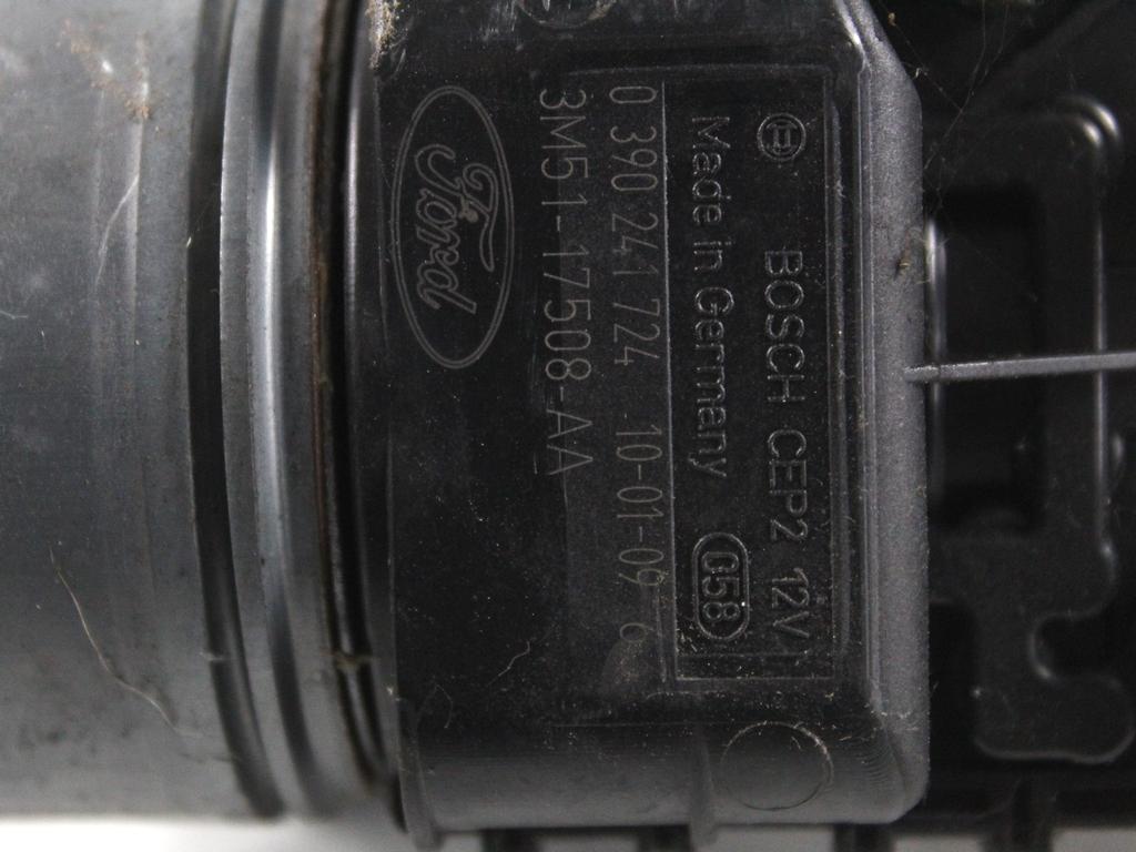 3M51-17508-AA MOTORINO ASTA TERGIPARABREZZA FORD C-MAX 1.6 D 80KW 5M 5P (2010) RICAMBIO USATO 0390241724 3M51-17504-AG 3397020600