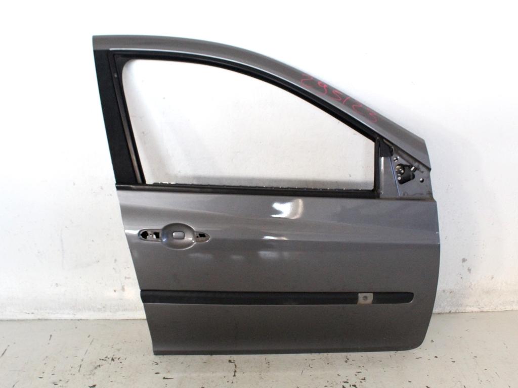 7751479113 PORTA ANTERIORE DESTRA PASSEGGERO RENAULT CLIO 1.2 B 55KW 5M 5P (2008) RICAMBIO USATO