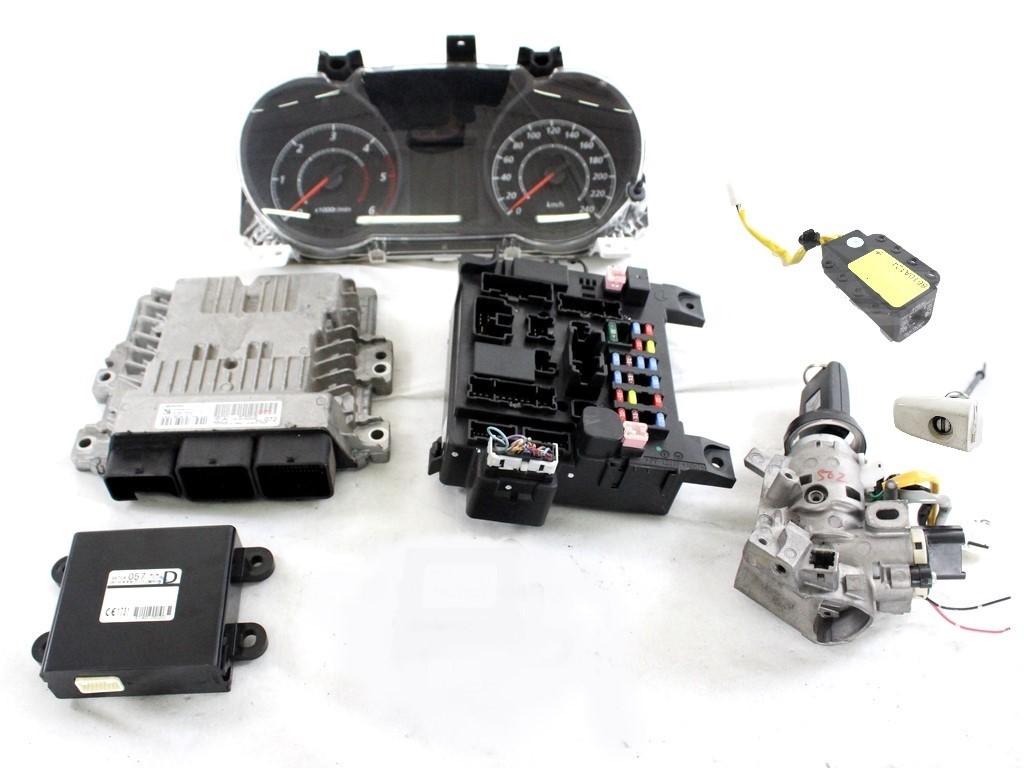 9678993180 KIT ACCENSIONE AVVIAMENTO CITROEN C4 AIRCROSS 1.6 D 4X4 84KW 6M 5P (2012) RICAMBIO USATO CON CENTRALINA MOTORE, QUADRO STRUMENTI, BLOCCHETTI ACCENSIONE APERTURA CON CHIAVE 9678226080 8670A057 8637A644 8100B838 8610A124