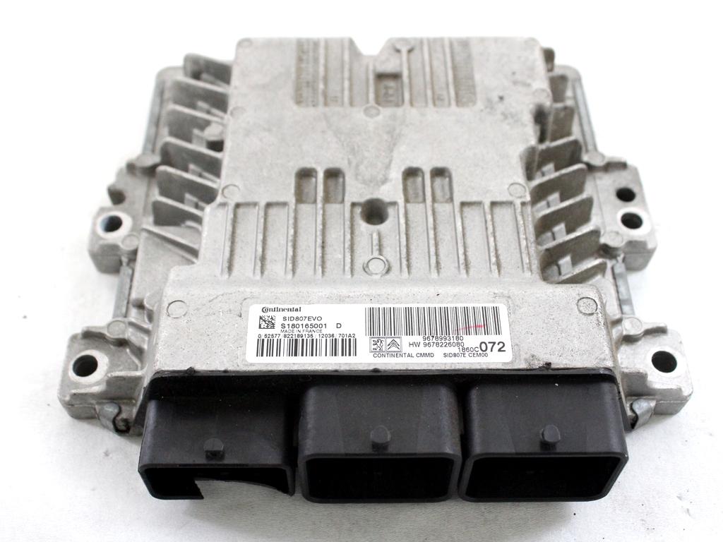 9678993180 KIT ACCENSIONE AVVIAMENTO CITROEN C4 AIRCROSS 1.6 D 4X4 84KW 6M 5P (2012) RICAMBIO USATO CON CENTRALINA MOTORE, QUADRO STRUMENTI, BLOCCHETTI ACCENSIONE APERTURA CON CHIAVE 9678226080 8670A057 8637A644 8100B838 8610A124