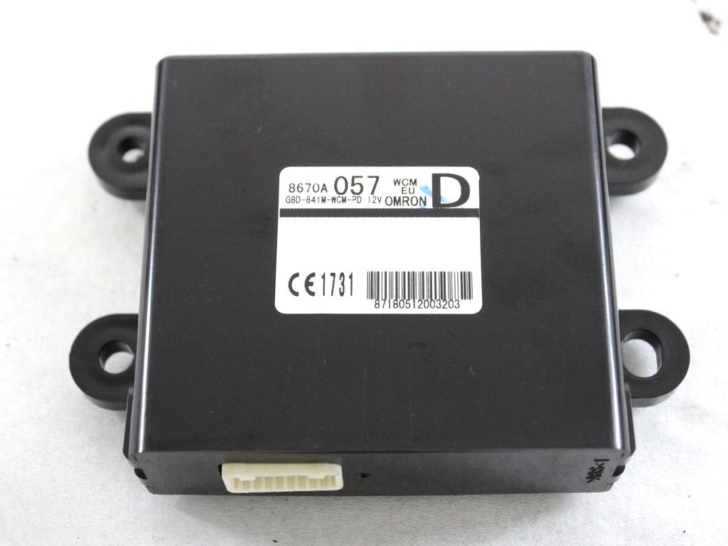 9678993180 KIT ACCENSIONE AVVIAMENTO CITROEN C4 AIRCROSS 1.6 D 4X4 84KW 6M 5P (2012) RICAMBIO USATO CON CENTRALINA MOTORE, QUADRO STRUMENTI, BLOCCHETTI ACCENSIONE APERTURA CON CHIAVE 9678226080 8670A057 8637A644 8100B838 8610A124