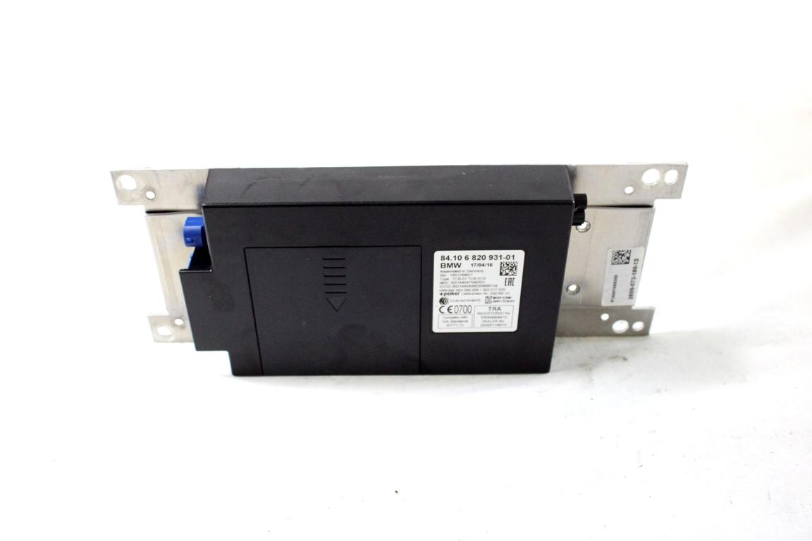 84106820931 CENTRALINA MODULO TELEFONO BLUETOOTH BMW SERIE 3 320D F31 LCI SW 2.0 D 4X4 140KW AUT 5P (2016) RICAMBIO USATO