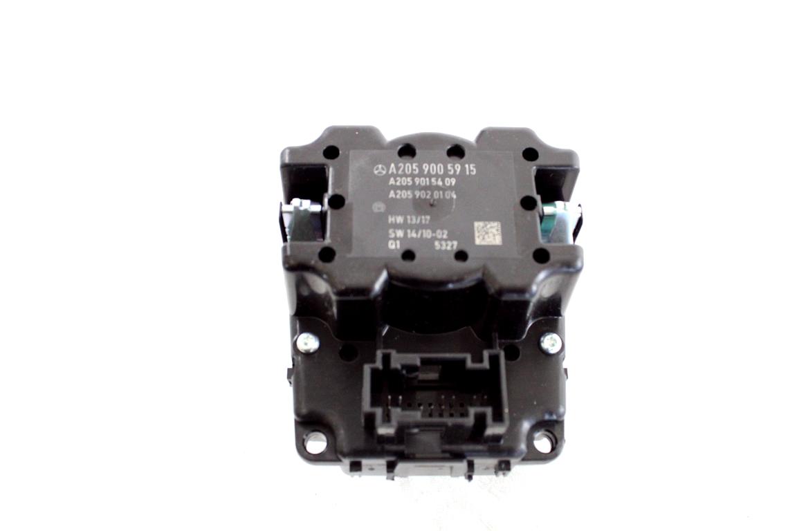 A2059005915 GRUPPO DI COMANDO PAD SISTEMA MULTIMEDIALE MERCEDES CLASSE C 220 C205 2.2 D 125KW AUT 2P (2016) RICAMBIO USATO