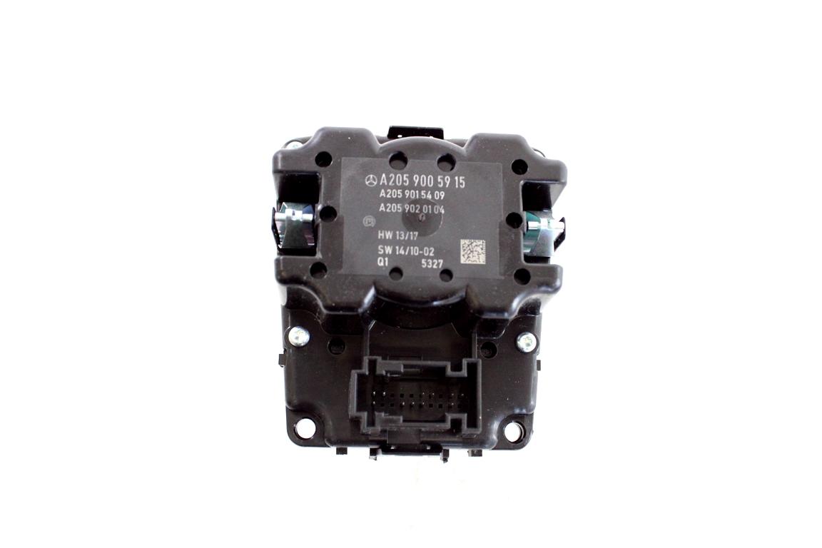 A2059005915 GRUPPO DI COMANDO PAD SISTEMA MULTIMEDIALE MERCEDES CLASSE C 220 C205 2.2 D 125KW AUT 2P (2016) RICAMBIO USATO
