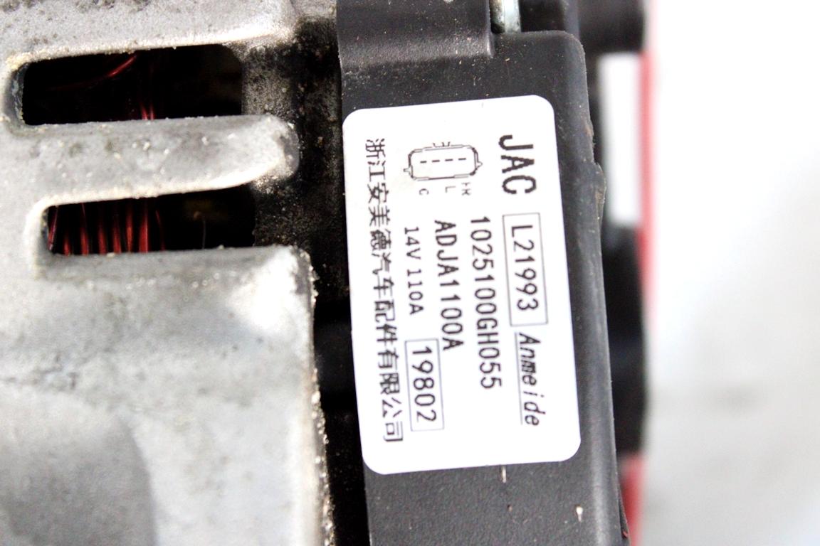 1025100GH055 ALTERNATORE DR MOTOR DR4 1.6 B 84KW 6M 5P (2019) RICAMBIO USATO ADJA1100A JACL21993