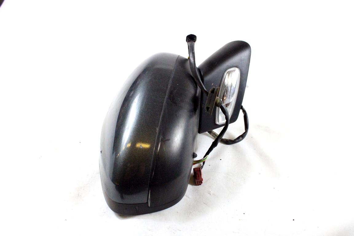 1608056580 SPECCHIETTO RETROVISORE ESTERNO DESTRO CONNETTORE 5 PIN 2 PIN CITROEN C3 1.6 D 55KW 5M 5P (2015) RICAMBIO USATO