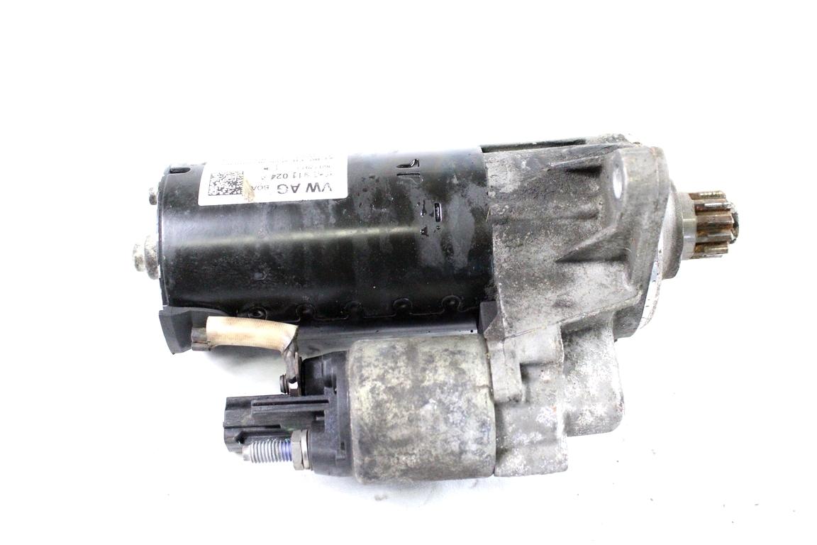 02E911024A MOTORINO AVVIAMENTO SKODA OCTAVIA VRS SW 2.0 D 125KW AUT 5P (2013) RICAMBIO USATO 0001123044