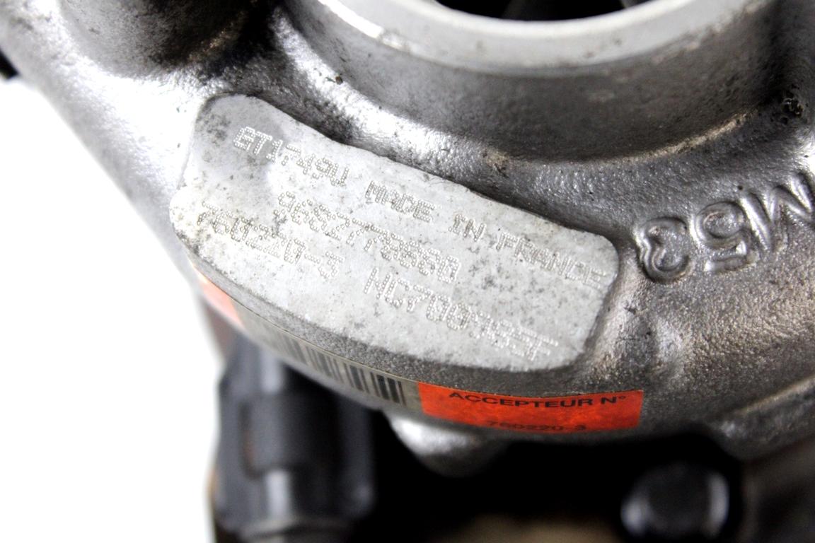 9682778880 TURBINA TURBOCOMPRESSORE FIAT ULYSSE 2.0 D 100KW 6M 5P (2010) RICAMBIO USATO