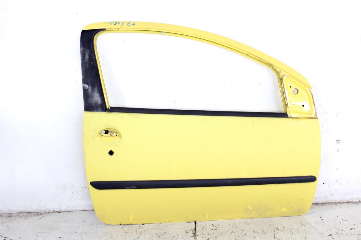 1612543480 PORTA ANTERIORE DESTRA PASSEGGERO PEUGEOT 107 1.0 B 50KW 5M 3P (2006) RICAMBIO USATO