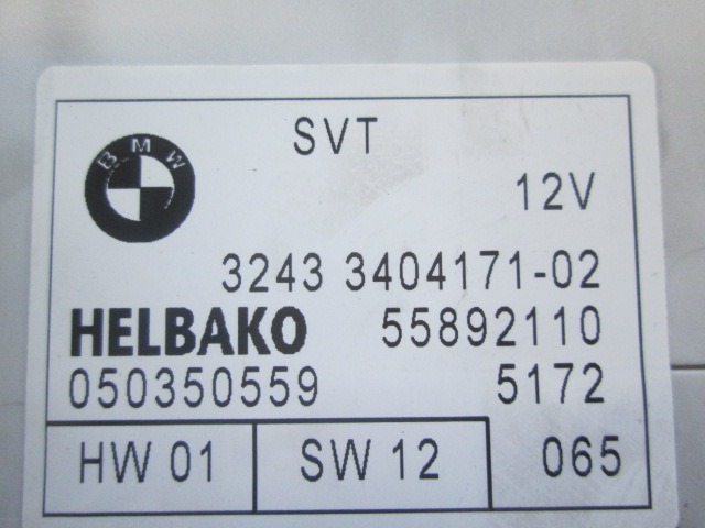 ELEKTRICNI SERVO VOLAN ENOTA OEM N. 32433404171-02 ORIGINAL REZERVNI DEL BMW X3 E83 (2004 - 08/2006 ) DIESEL LETNIK 2005