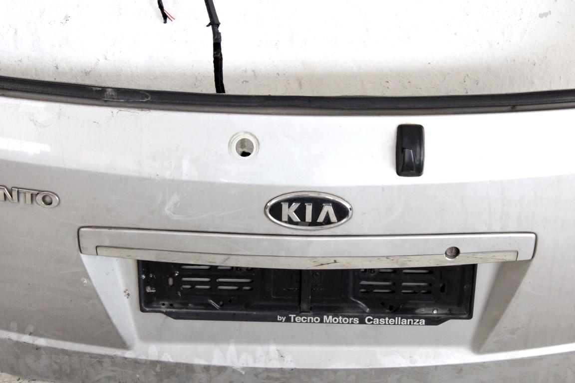 737003E102 PORTELLONE COFANO POSTERIORE BAULE KIA SORENTO 2.5 D 4X4 103KW AUT 5P (2006) RICAMBIO USATO