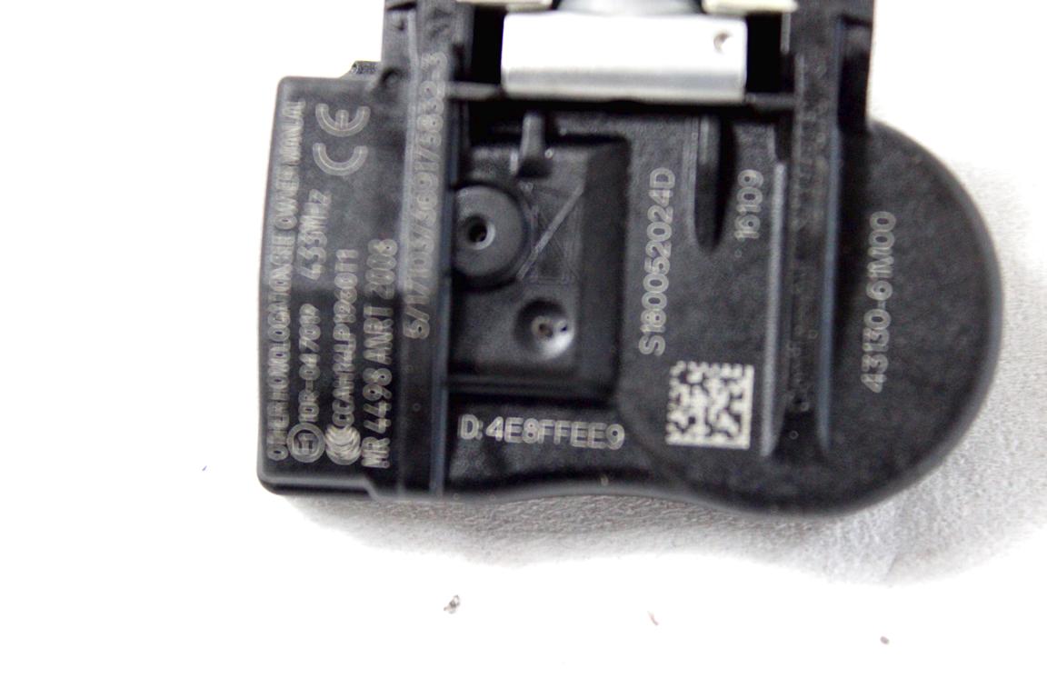 43130-61M00 SENSORE DI PRESSIONE DEL PNEUMATICO SUZUKI VITARA 1.6 B 88KW 5M 5P (2016) RICAMBIO USATO