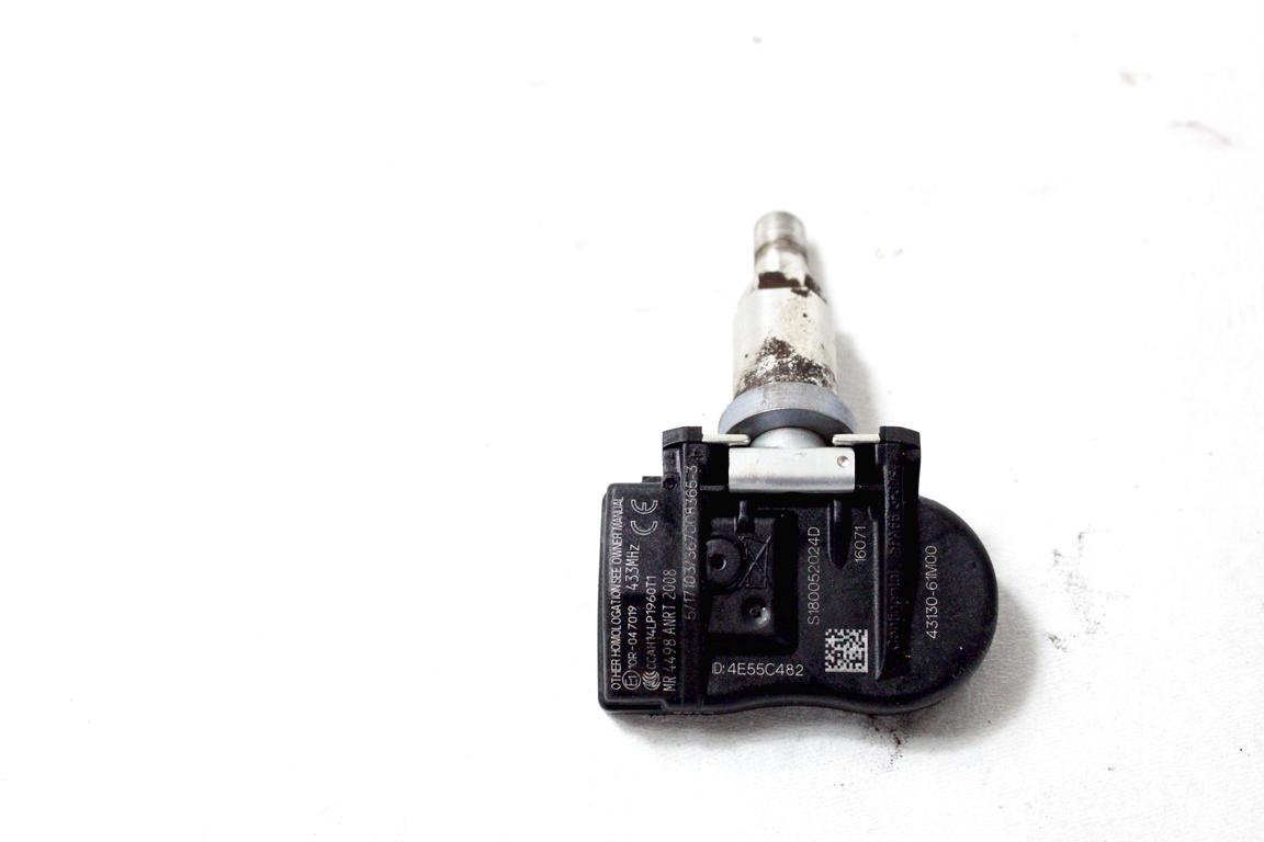 43130-61M00 SENSORE DI PRESSIONE DEL PNEUMATICO SUZUKI VITARA 1.6 B 88KW 5M 5P (2016) RICAMBIO USATO