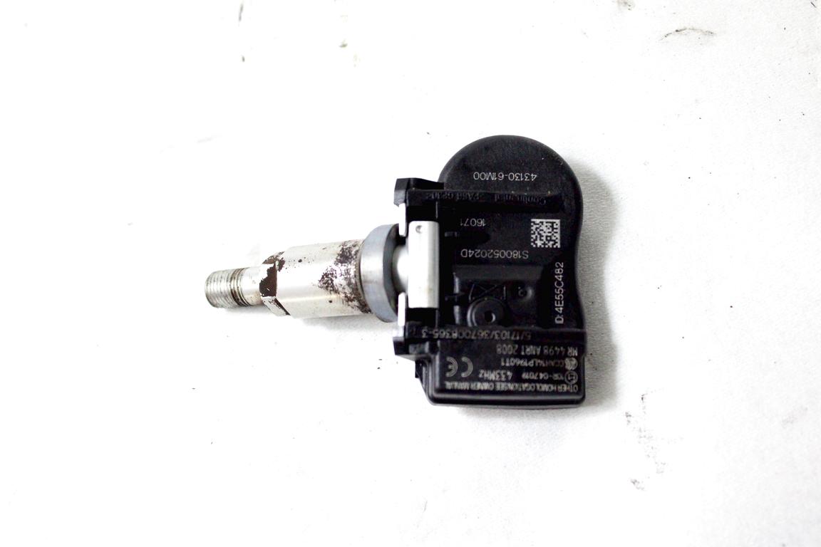 43130-61M00 SENSORE DI PRESSIONE DEL PNEUMATICO SUZUKI VITARA 1.6 B 88KW 5M 5P (2016) RICAMBIO USATO