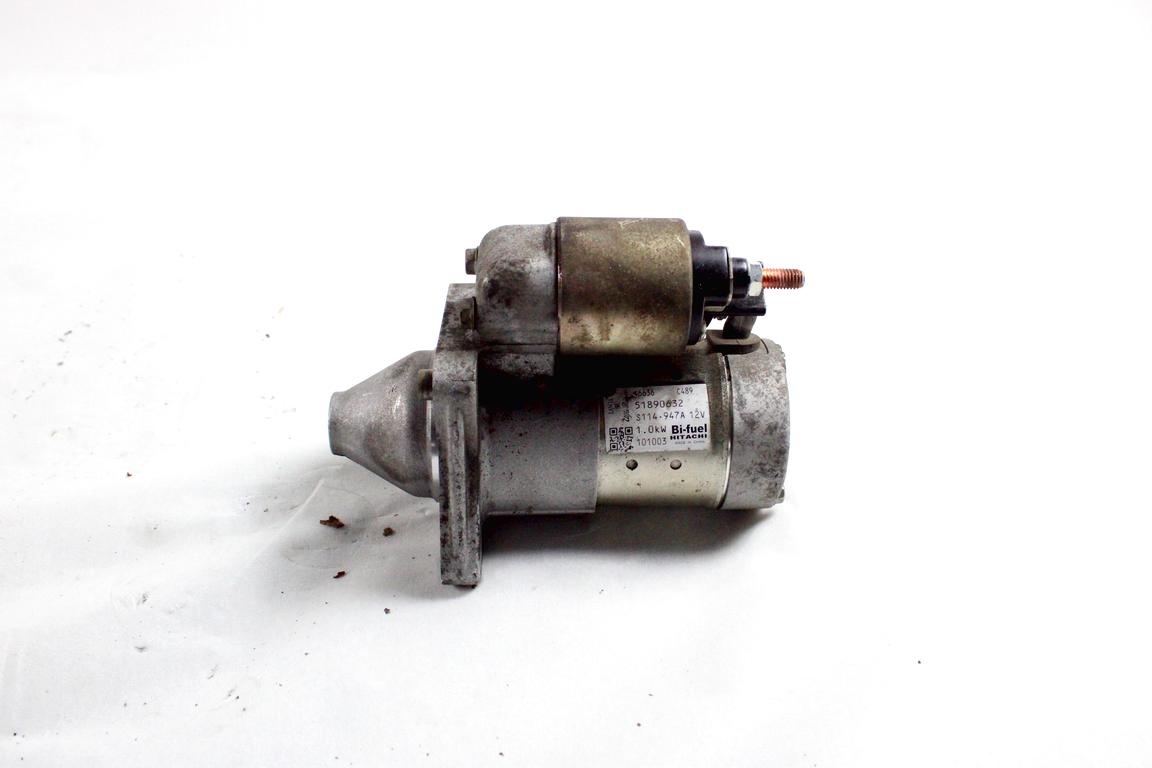 51890632 MOTORINO AVVIAMENTO FIAT PUNTO EVO 1.4 M 57KW 5M 5P (2011) RICAMBIO USATO