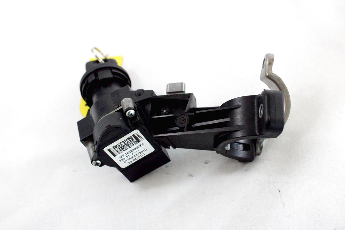 51868979 KIT ACCENSIONE AVVIAMENTO FIAT PUNTO EVO 1.4 M 57KW 5M 5P (2011) RICAMBIO USATO CON CENTRALINA MOTORE, BLOCCHETTI ACCENSIONE APERTURA CON CHIAVE 51869094