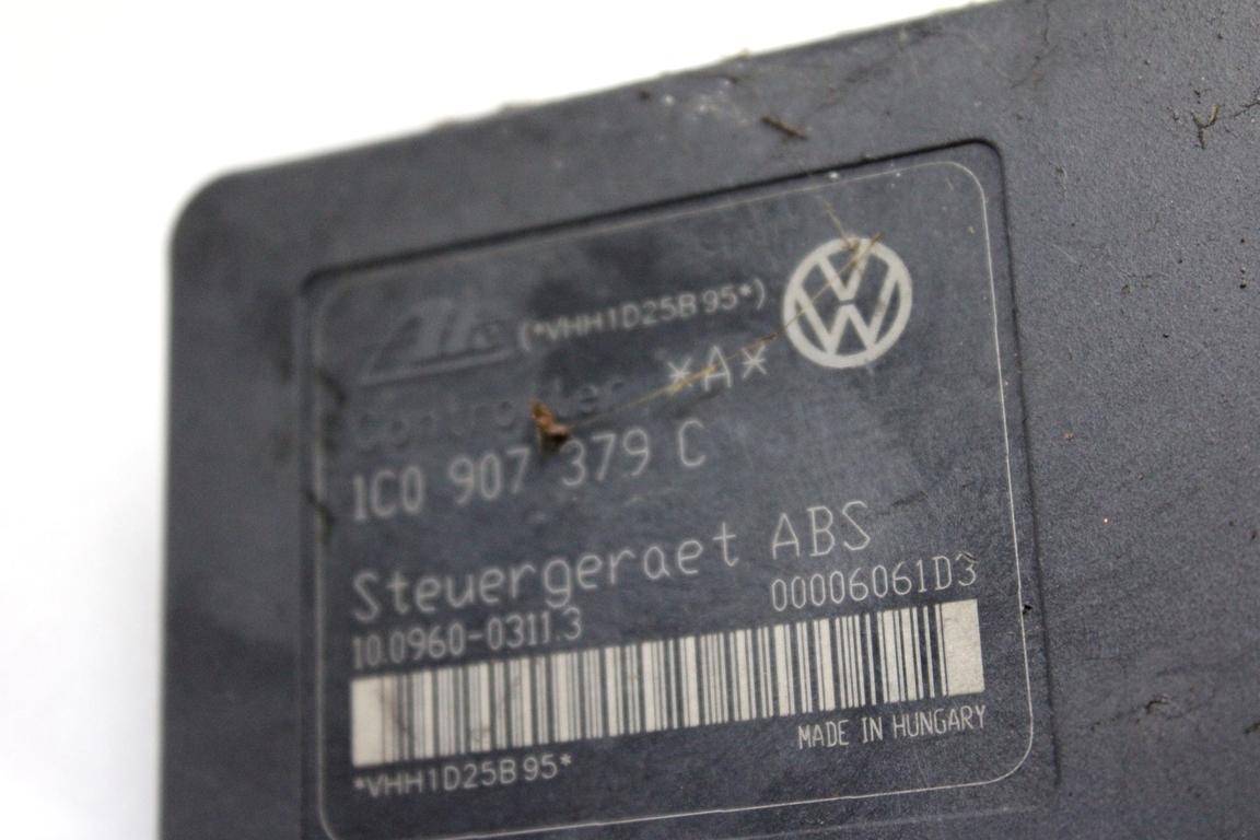 1C0907379C CENTRALINA POMPA AGGREGATO ABS VOLKSWAGEN GOLF 4 1.9 D 81KW 5M 5P (2001) RICAMBIO USATO