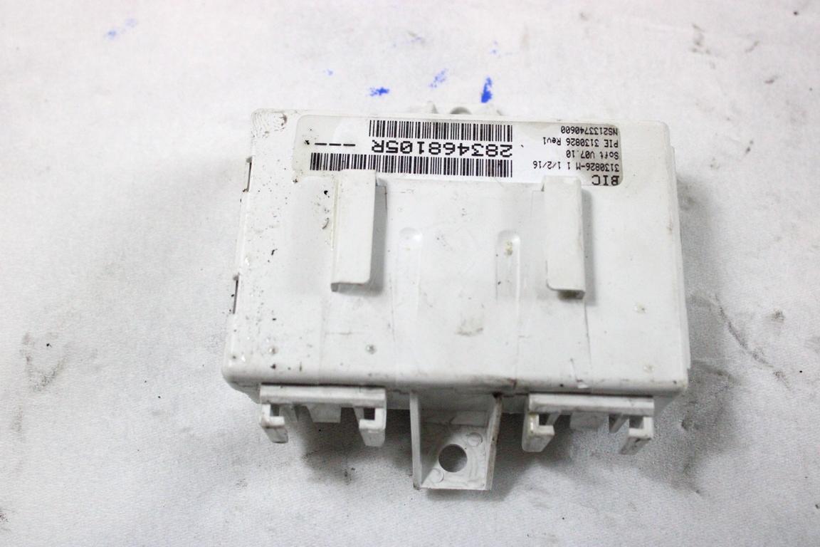 283468105R CENTRALINA MODULO GPS SISTEMA DI NAVIGAZIONE SATELLITARE RENAULT CAPTUR 1.5 D 66KW 5M 5P (2016) RICAMBIO USATO