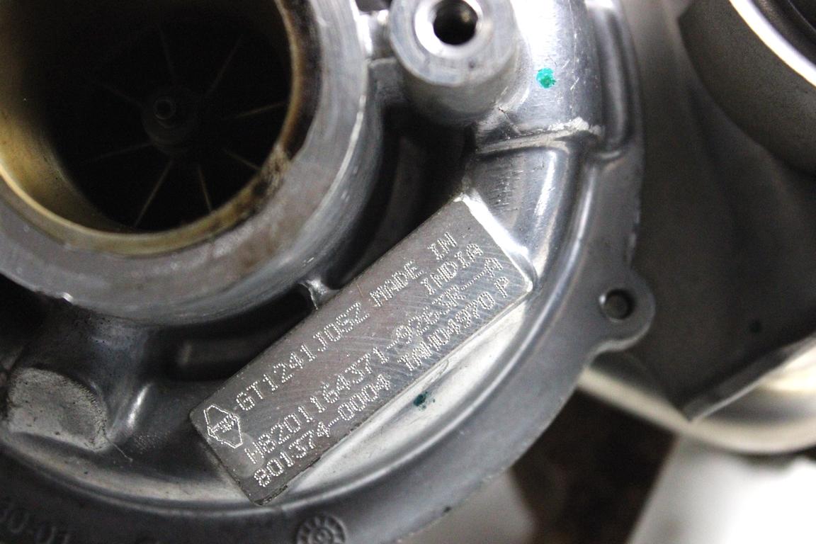 144119263R TURBINA TURBOCOMPRESSORE RENAULT CAPTUR 1.5 D 66KW 5M 5P (2016) RICAMBIO USATO 8201164371