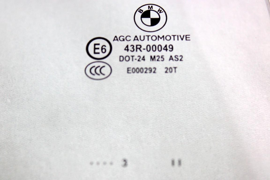 51357182120 VETRO SCENDENTE PORTA POSTERIORE DESTRA BMW SERIE 5 520D F11 SW 2.0 D 135KW AUT 5P (2013) RICAMBIO USATO