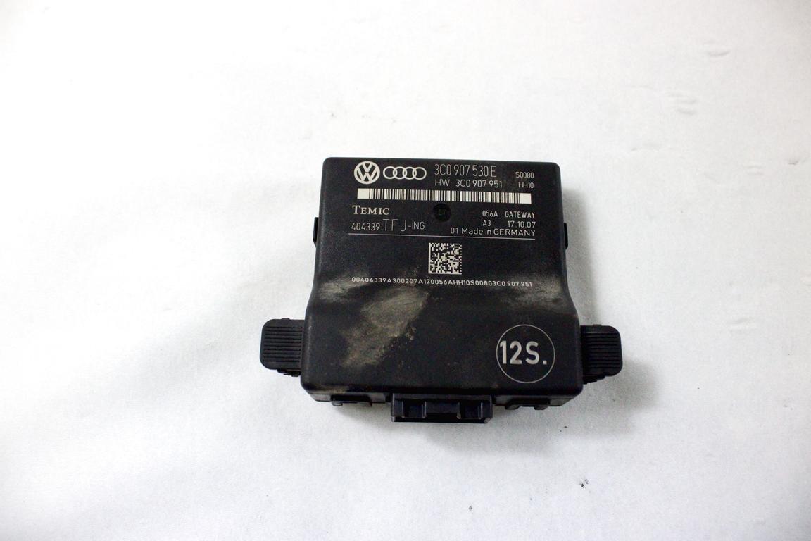 3C0907530E CENTRALINA GATEWAY VOLKSWAGEN PASSAT SW 2.0 D 103KW 6M 5P (2008) RICAMBIO USATO
