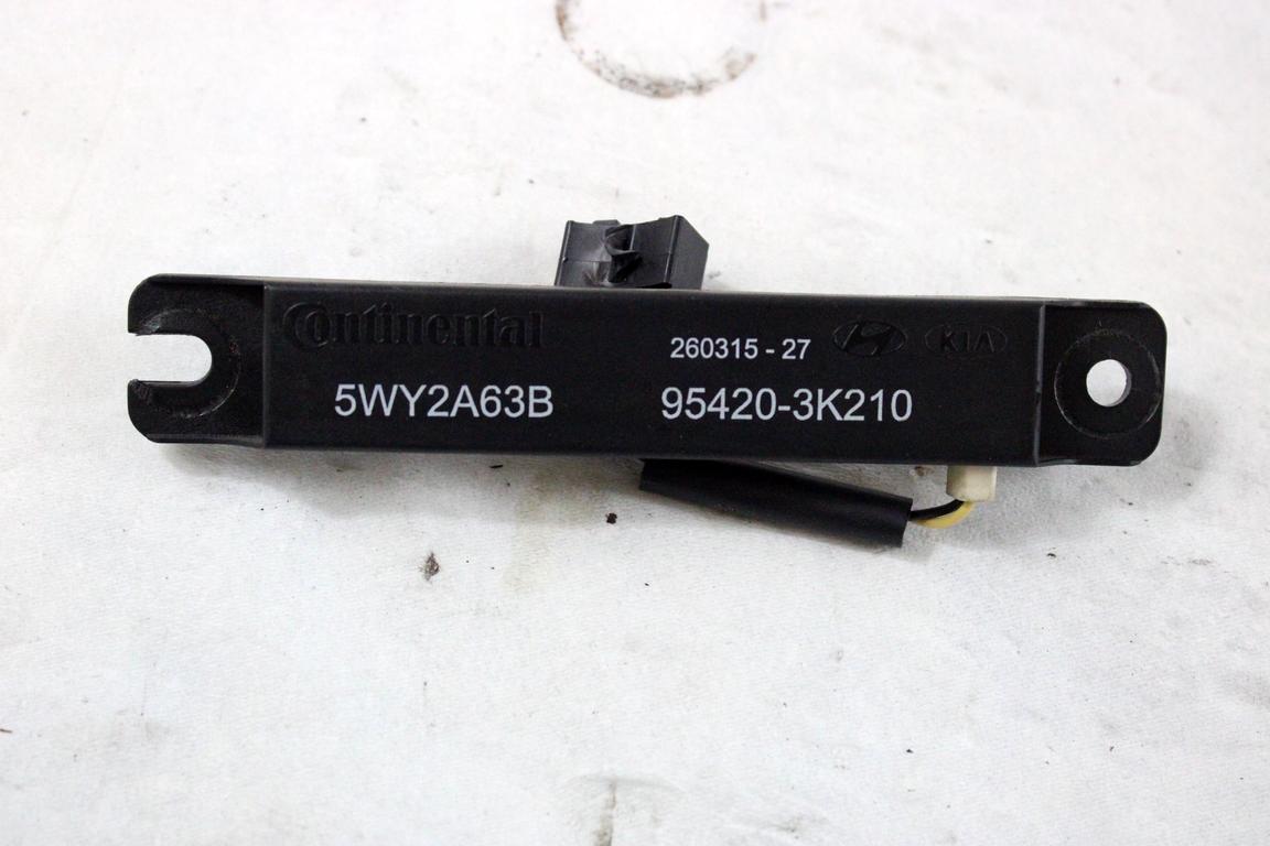 95420-3K210 CENTRALINA ANTENNA RICEVITORE TELECOMANDO KEYLESS KIA RIO 1.4 D 66KW 6M 5P (2015) RICAMBIO USATO